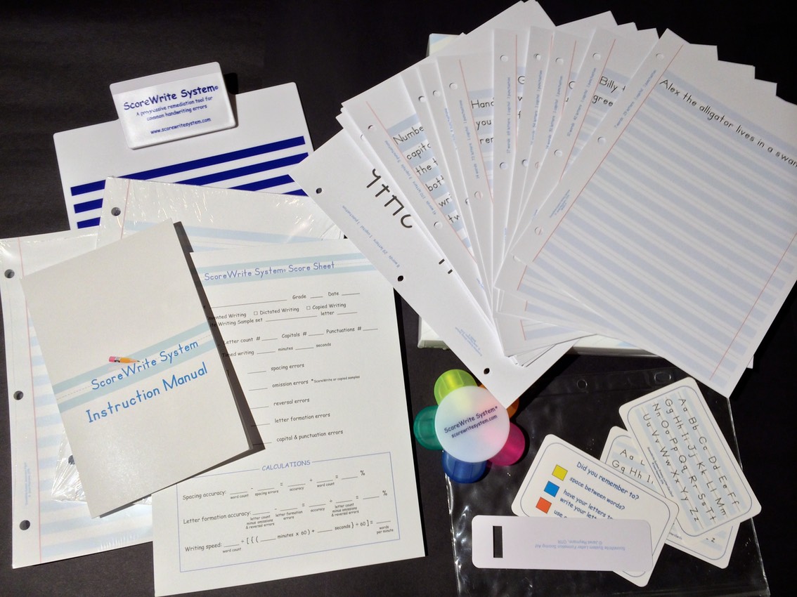 ScoreWrite Kit contents